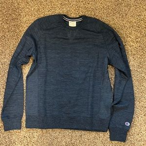 Champion long sleeve size large blue